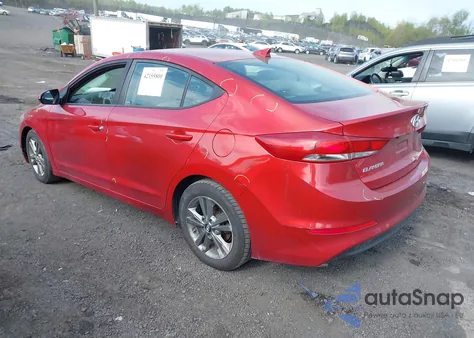 2018 Hyundai Elantra Sel from USA, damaged, VIN 5NPD84LFXJH219666
